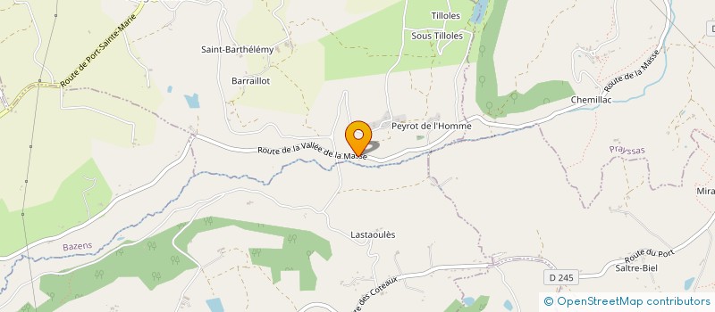 localisation de l'entreprise A DEUX CARREAUX DE LA MARGE  FREGIMONT