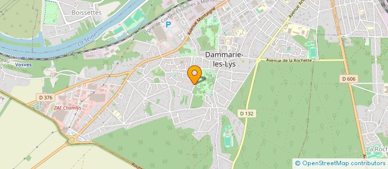 localisation de l'entreprise A DEUX MAINS à DAMMARIE-LES-LYS