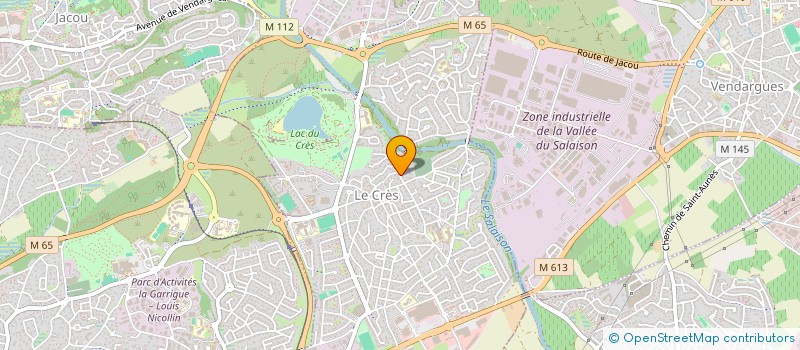 localisation de l'entreprise A DEUX MAINS à LE CRES