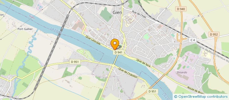 localisation de l'entreprise A DEUX MAINS à GIEN