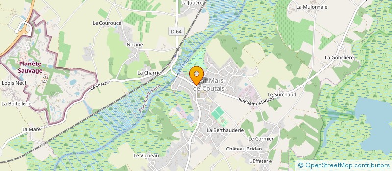 localisation de l'entreprise A DEUX MI BLEU FRAISE à SAINT-MARS-DE-COUTAIS