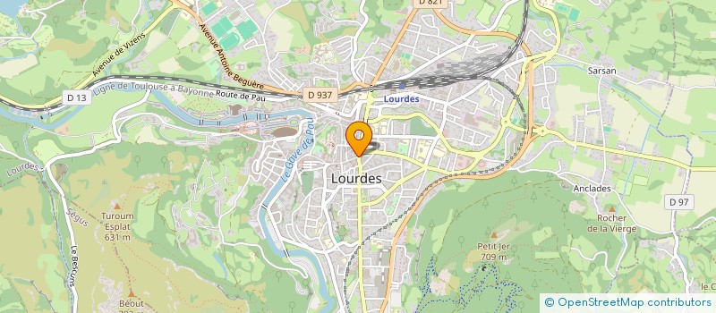 localisation de l'entreprise A DEUX MIE à LOURDES