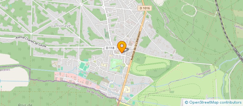 localisation de l'entreprise A DEUX PAS D'ICI  LAMORLAYE