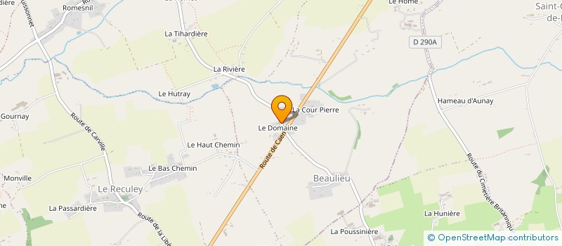 localisation de l'entreprise A DEUX PATTES D'ICI  SOULEUVRE EN BOCAGE