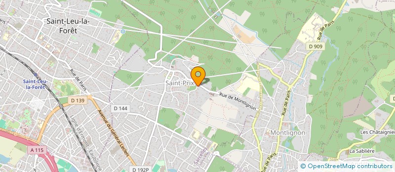 localisation de l'entreprise A.DEVELOPPEMENTS à SAINT-PRIX