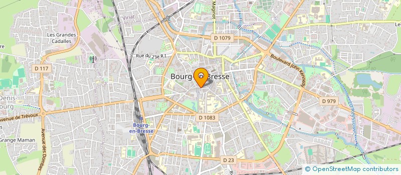 localisation de l'entreprise A-DIAG-B à BOURG-EN-BRESSE