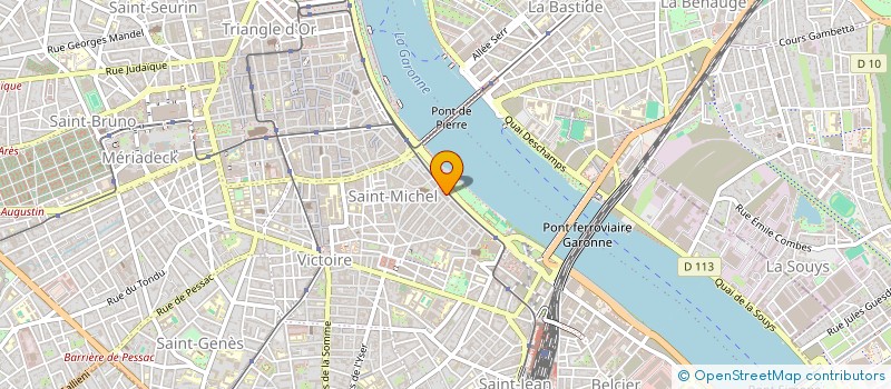 localisation de l'entreprise (A) DIFFERENT GAZE  BORDEAUX