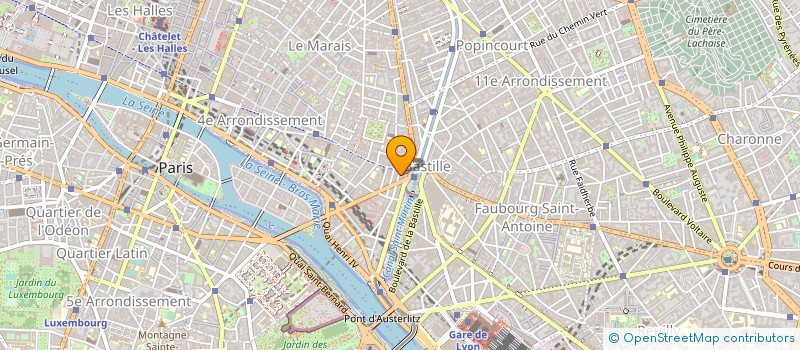 localisation de l'entreprise A DIFFUSION à PARIS
