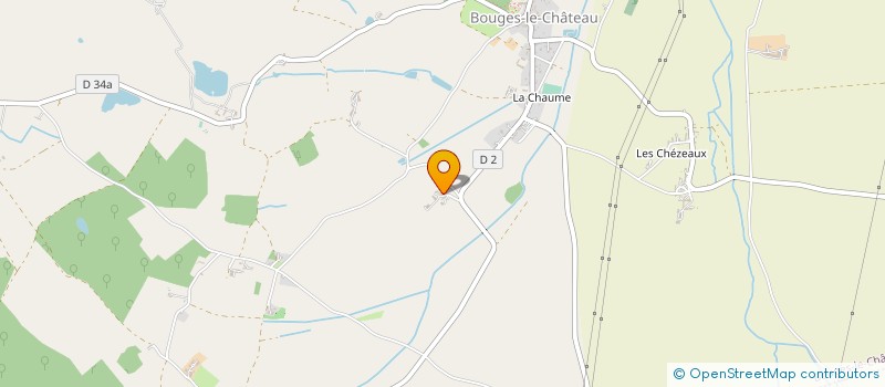 localisation de l'entreprise A'DISPO à BOUGES-LE-CHATEAU