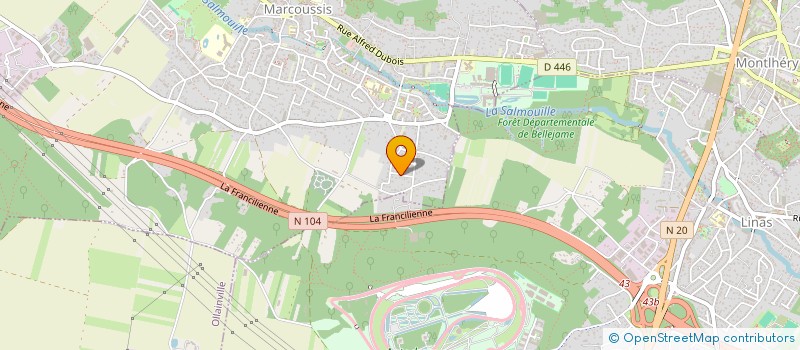 localisation de l'entreprise A DIX DOIGTS  MARCOUSSIS