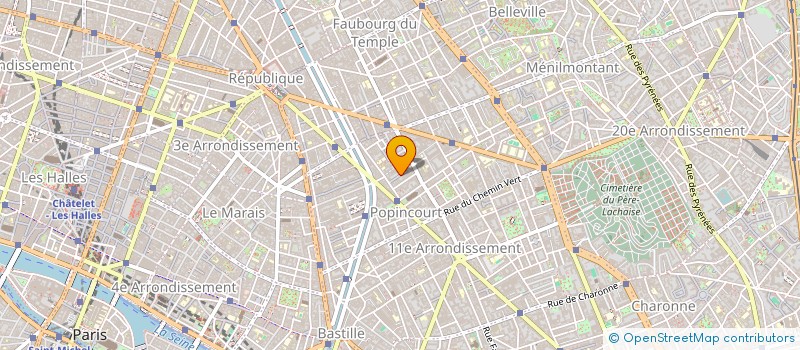 localisation de l'entreprise A DOLPHIN S DREAM-ADD  PARIS