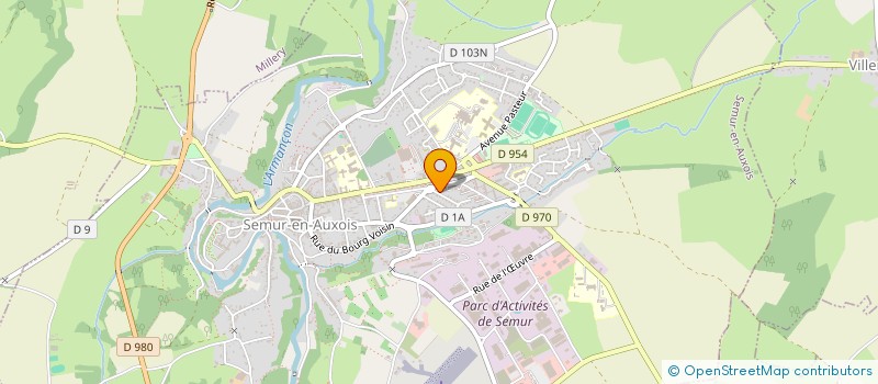 localisation de l'entreprise A DOM'SERVICES  SEMUR-EN-AUXOIS