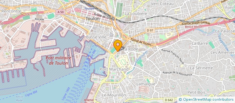 localisation de l'entreprise A DONG à TOULON