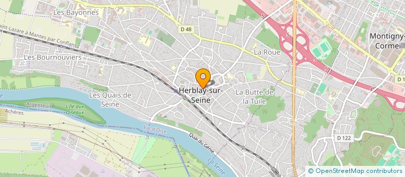 localisation de l'entreprise A DREAM  HERBLAY-SUR-SEINE