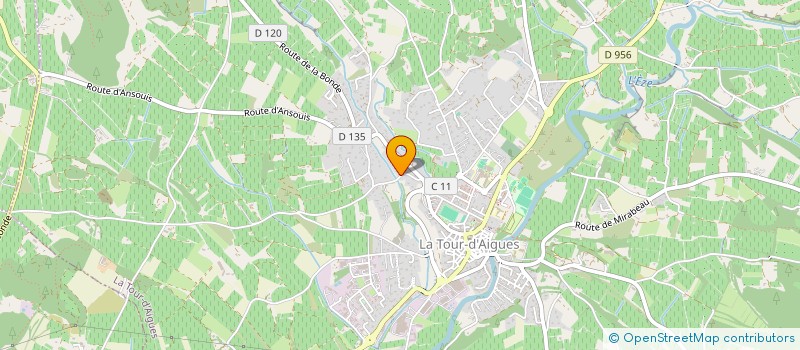 localisation de l'entreprise A DREAM'LUX  LA TOUR-D'AIGUES