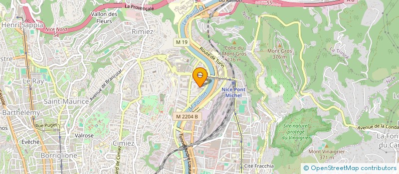 localisation de l'entreprise A.DRIVE à NICE