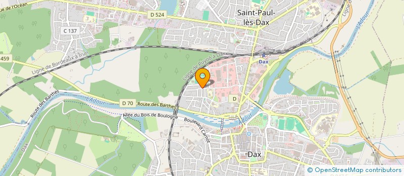 localisation de l'entreprise A DUR MUSIKANTEN  DAX