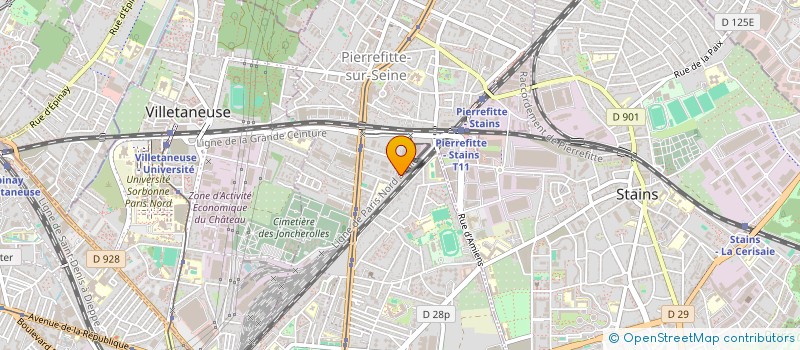 localisation de l'entreprise A.E.A à MOUSSY-LE-NEUF