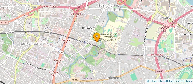 localisation de l'entreprise A.E.A - AMOUR , ESPOIR , AVENIR à TOULOUSE