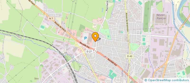 localisation de l'entreprise A.E. BAT à MABLY