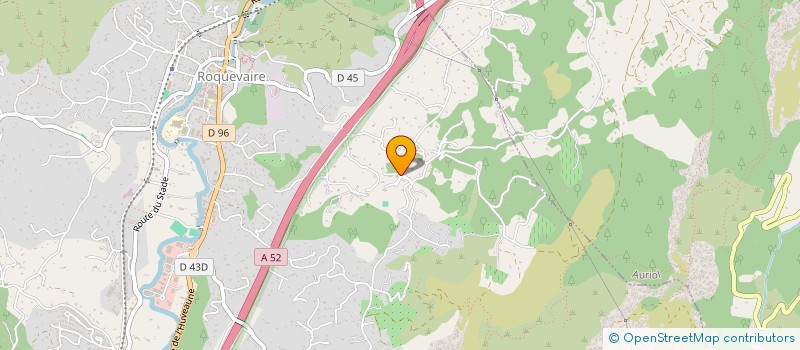 localisation de l'entreprise A.E BECAMEL SARL à ROQUEVAIRE
