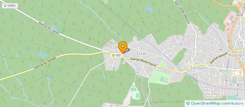 localisation de l'entreprise A E C  SAINT-MEDARD-EN-JALLES