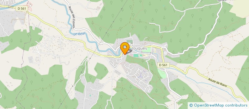 localisation de l'entreprise A E C  JOUQUES