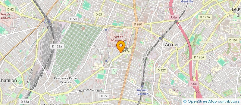localisation de l'entreprise A E C I à BAGNEUX