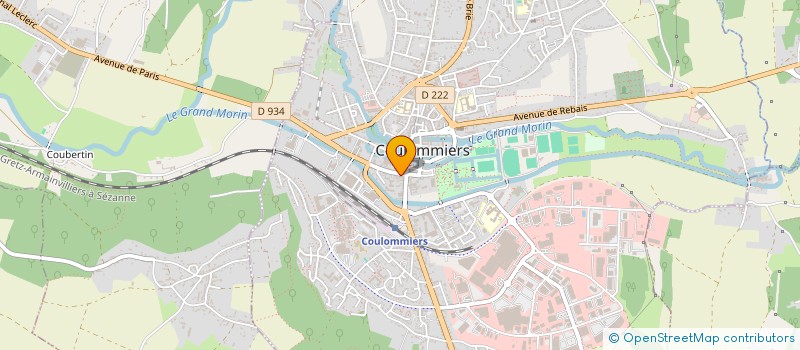 localisation de l'entreprise A E D E S à COULOMMIERS
