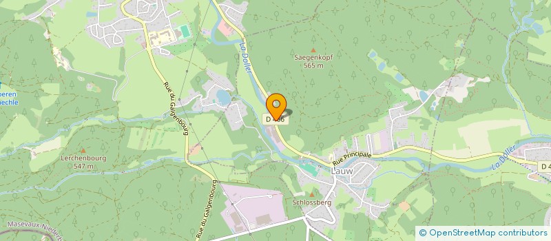 localisation de l'entreprise A.E.I.  LAUW