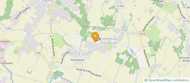 localisation de l'entreprise A&E IMMO  VILLENEUVE-LES-BOULOC