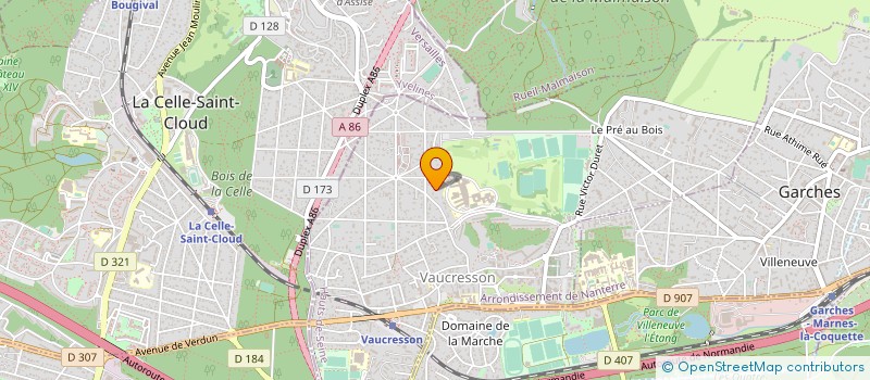 localisation de l'entreprise A.E. INVESTISSEMENT à VERSAILLES