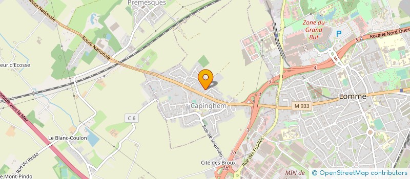 localisation de l'entreprise A.E.L.SERVICES à LILLE