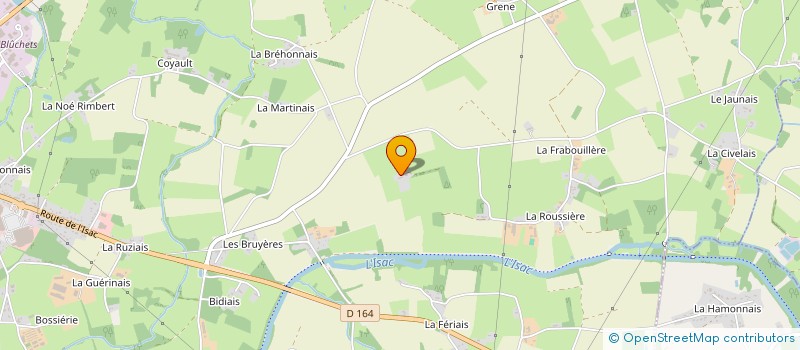 localisation de l'entreprise A.E.M.B. 44 à BLAIN