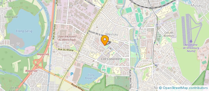 localisation de l'entreprise A E MANUEL FILS à STRASBOURG