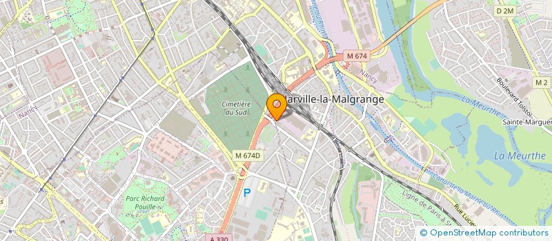 localisation de l'entreprise A.E.N. à JARVILLE-LA-MALGRANGE