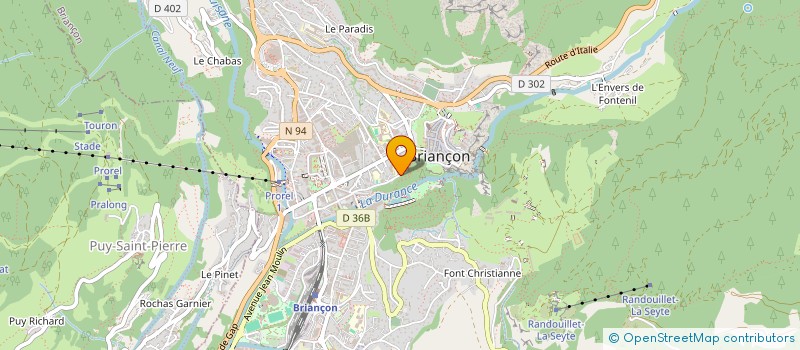 localisation de l'entreprise A.E.P CARLHIAN RIPPERT à BRIANCON