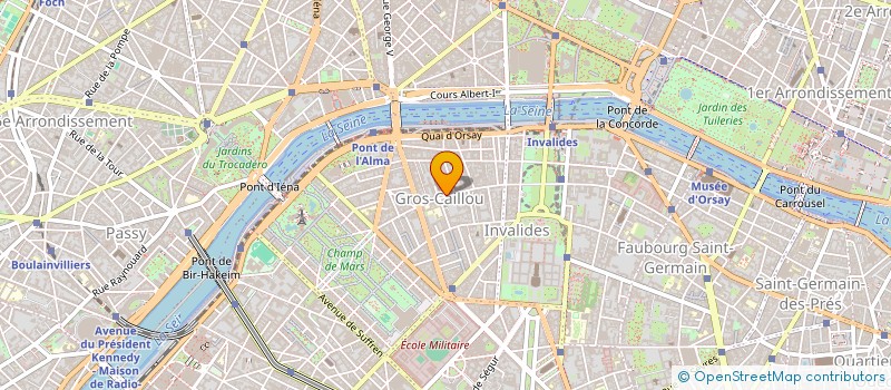 localisation de l'entreprise A E P LA ROCHEFOUCAULD à PARIS 07