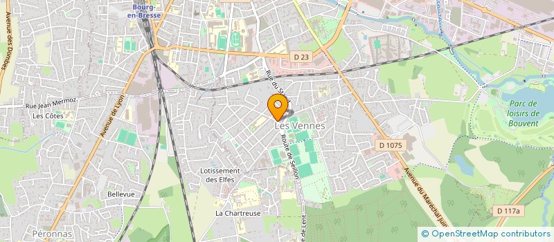 localisation de l'entreprise A E P LE QUARTIER DES VENNES à BOURG-EN-BRESSE