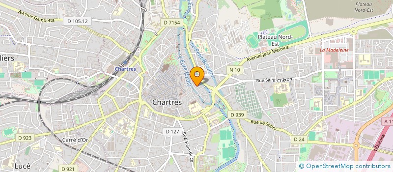 localisation de l'entreprise A E P MAISON DU PEUPLE à CHARTRES