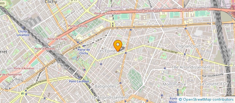 localisation de l'entreprise A E P STE MARTHE à PARIS
