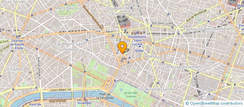 localisation de l'entreprise A.E.R. à PARIS