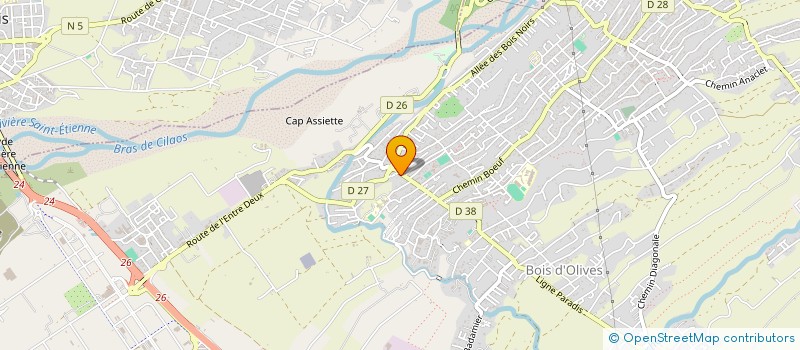 localisation de l'entreprise A E R O FROID à SAINT-PIERRE