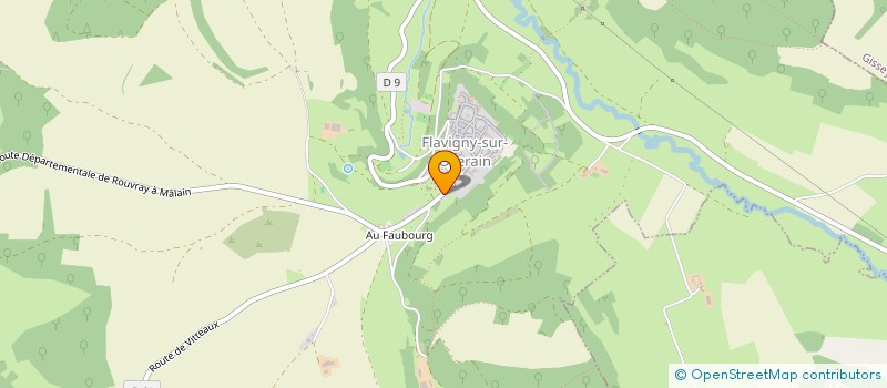 localisation de l'entreprise A EDELWEISS à FLAVIGNY-SUR-OZERAIN