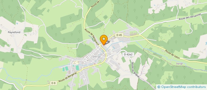 localisation de l'entreprise A EGALITE  VERGT