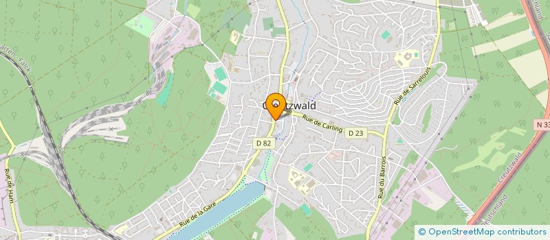 localisation de l'entreprise A.EHRMANN BRUNING ET J.HOYOS AGENTS GENERAUX ASSOCIES AXA FRANCE  CREUTZWALD