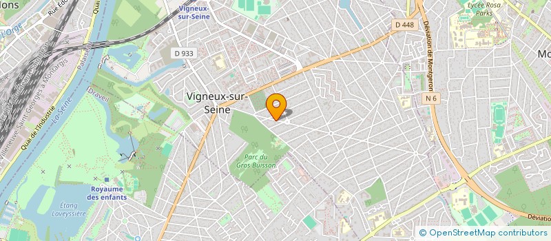 localisation de l'entreprise A ESPERO ENTREPRISE à VIGNEUX-SUR-SEINE