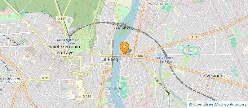 localisation de l'entreprise A.ET C.LANQUEST  LE PECQ