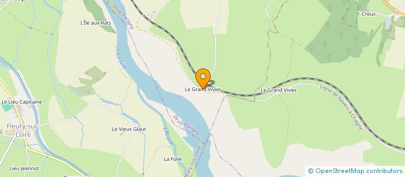 localisation de l'entreprise A ET C SERTILLANGE à DRUY-PARIGNY