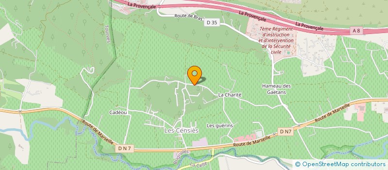 localisation de l'entreprise A ET L BRUCELLE EDITIONS ARCOL  BRIGNOLES